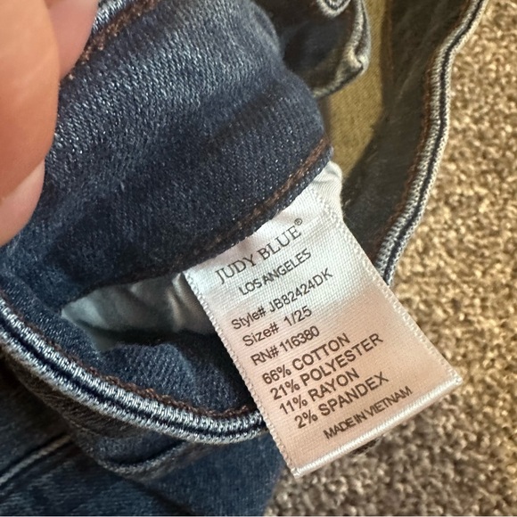 Judy Blue Skinny fit jeans size 1 - Picture 4 of 9